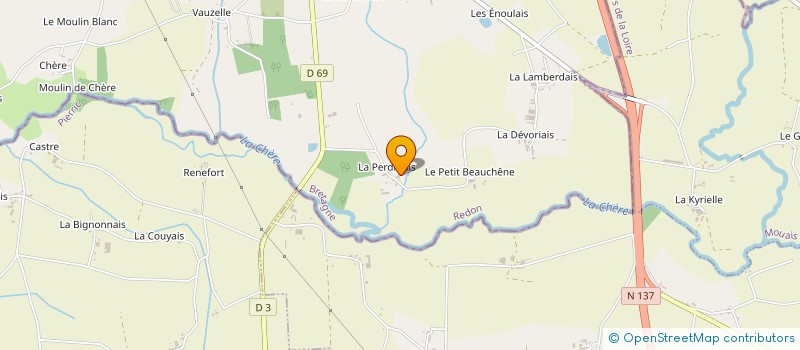 localisation de l'entreprise MONSIEUR BRUNO BETHENCOURT  GRAND-FOUGERAY