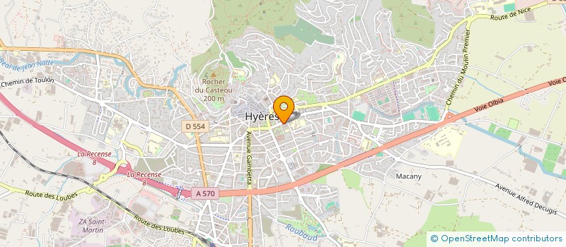 localisation de l'entreprise MONSIEUR BRUNO BIALE  CARNOULES