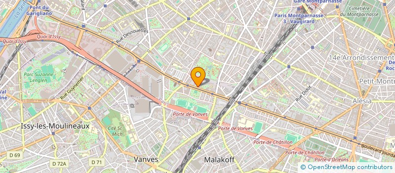 localisation de l'entreprise MONSIEUR BRUNO BICHARD  PARIS