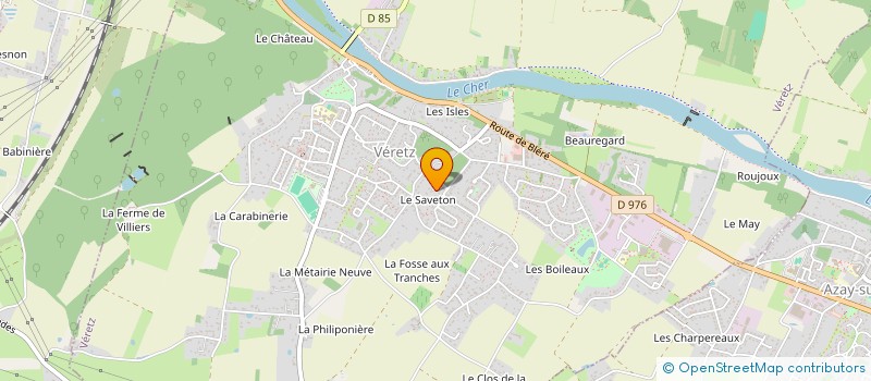 localisation de l'entreprise MONSIEUR BRUNO BIDAULT  VERETZ