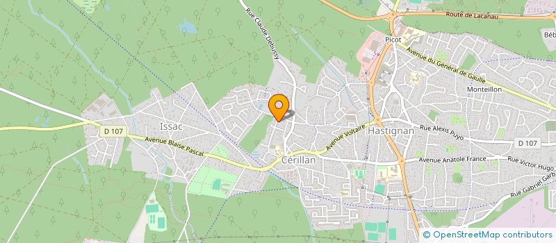 localisation de l'entreprise MONSIEUR BRUNO BIGUEY  SAINT-MEDARD-EN-JALLES