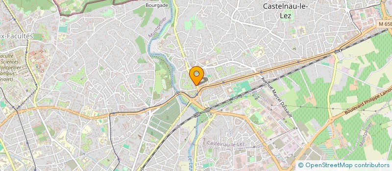 localisation de l'entreprise MONSIEUR BRUNO BILLARD  CASTELNAU-LE-LEZ
