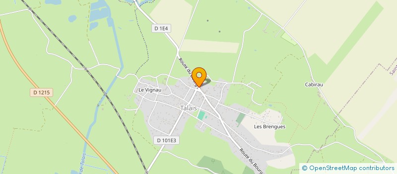 localisation de l'entreprise MONSIEUR BRUNO BILLIA  TALAIS