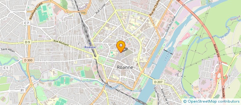 localisation de l'entreprise MONSIEUR BRUNO BILLOUET  ROANNE