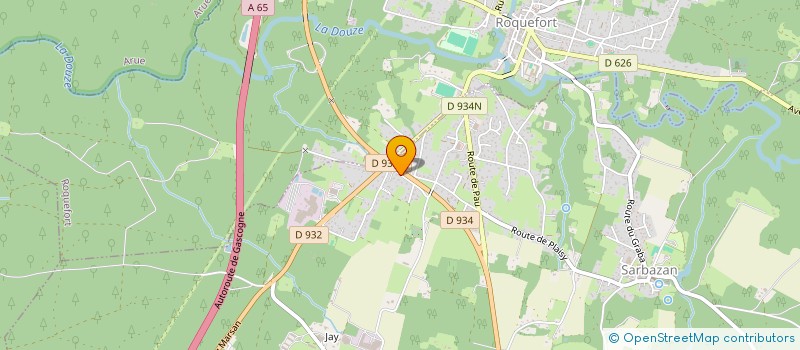 localisation de l'entreprise MONSIEUR BRUNO BINDA  SARBAZAN