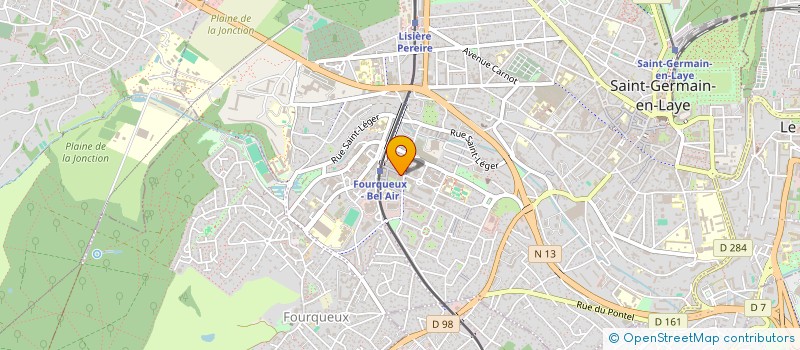 localisation de l'entreprise MONSIEUR BRUNO BINET  SAINT-GERMAIN-EN-LAYE