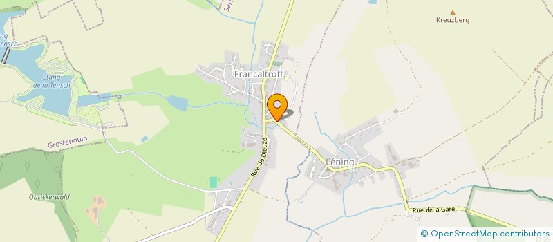 localisation de l'entreprise MONSIEUR BRUNO BINTZ à FRANCALTROFF