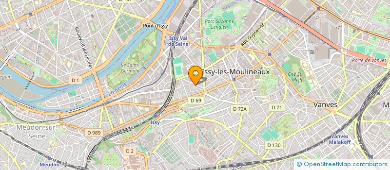 localisation de l'entreprise MONSIEUR BRUNO BIRABENT à ISSY-LES-MOULINEAUX