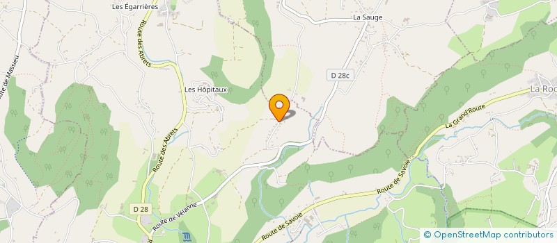 localisation de l'entreprise MONSIEUR BRUNO BIRRAUX  SAINT-GEOIRE-EN-VALDAINE