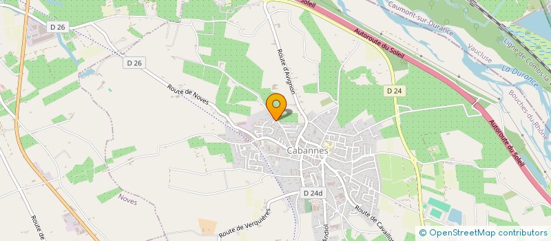 localisation de l'entreprise MONSIEUR BRUNO BISCARRAT  CABANNES