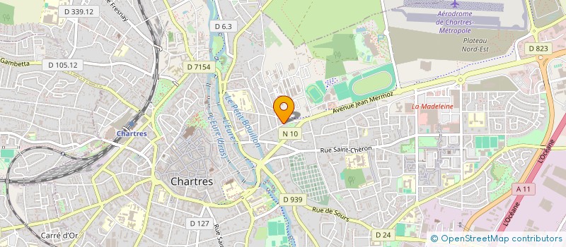 localisation de l'entreprise MONSIEUR BRUNO BISSON à CHARTRES