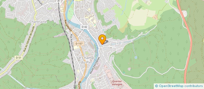 localisation de l'entreprise MONSIEUR BRUNO BLAISON  LA BAFFE