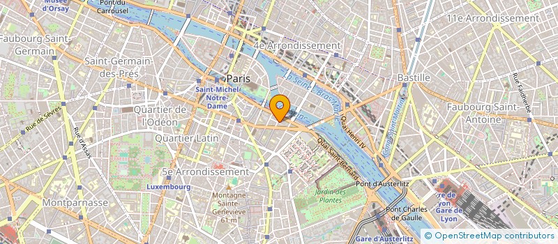 localisation de l'entreprise MONSIEUR BRUNO BLANC à PARIS