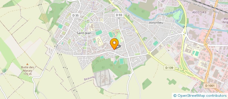 localisation de l'entreprise MONSIEUR BRUNO BLANCO  BEAUVAIS