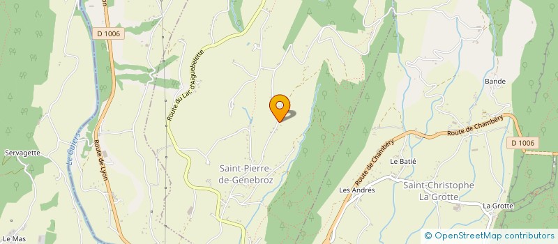 localisation de l'entreprise MONSIEUR BRUNO BLETTON à SAINT-CHRISTOPHE