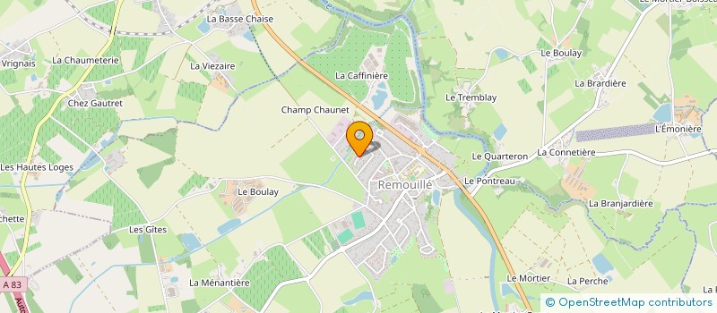 localisation de l'entreprise MONSIEUR BRUNO BLINEAU  REMOUILLE