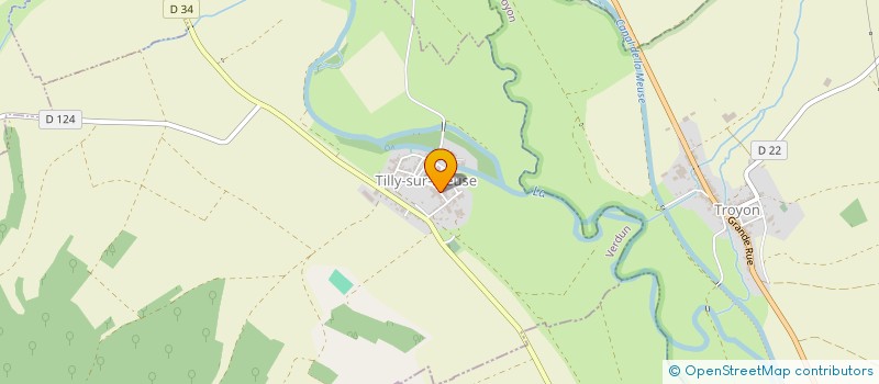localisation de l'entreprise MONSIEUR BRUNO BLONDIAUX à TILLY-SUR-MEUSE