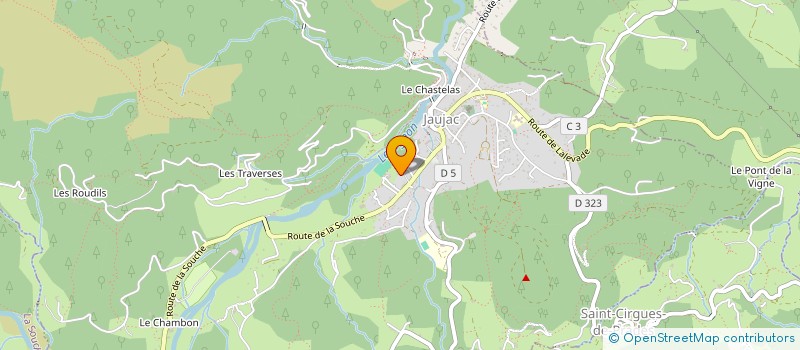 localisation de l'entreprise MONSIEUR BRUNO BOCCARA  JAUJAC