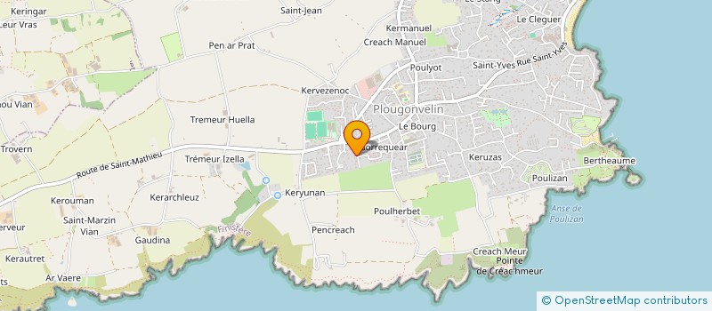 localisation de l'entreprise MONSIEUR BRUNO BOCQUEL à PLOUGONVELIN