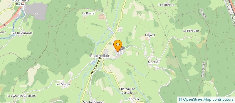 localisation de l'entreprise MONSIEUR BRUNO BOILEAU  MATOUR