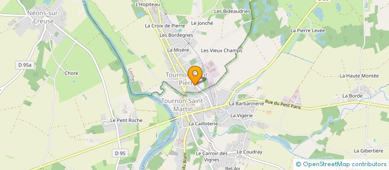 localisation de l'entreprise MONSIEUR BRUNO BOIS  TOURNON-SAINT-PIERRE