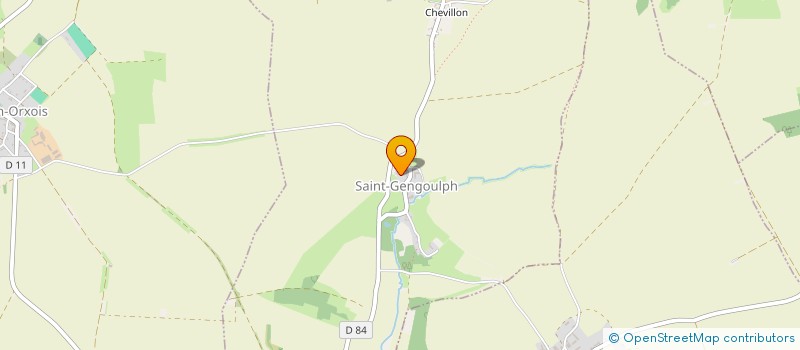 localisation de l'entreprise MONSIEUR BRUNO BOIS  SAINT-GENGOULPH