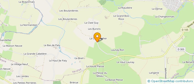 localisation de l'entreprise MONSIEUR BRUNO BOISRAME à VAL D'IZE