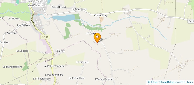 localisation de l'entreprise MONSIEUR BRUNO BOISSEL à FOUGEROLLES-DU-PLESSIS