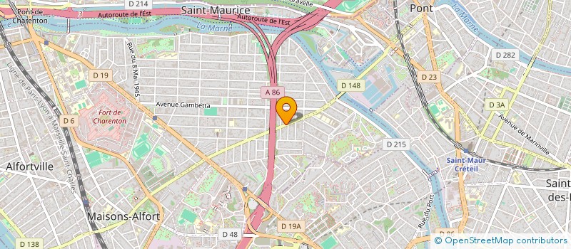 localisation de l'entreprise MONSIEUR BRUNO BONISOLO à MAISONS-ALFORT