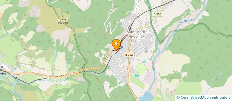 localisation de l'entreprise MONSIEUR BRUNO BONNEFOY à SAINT-ANDRE-LES-ALPES