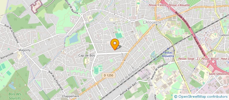 localisation de l'entreprise MONSIEUR BRUNO BONNET à PESSAC
