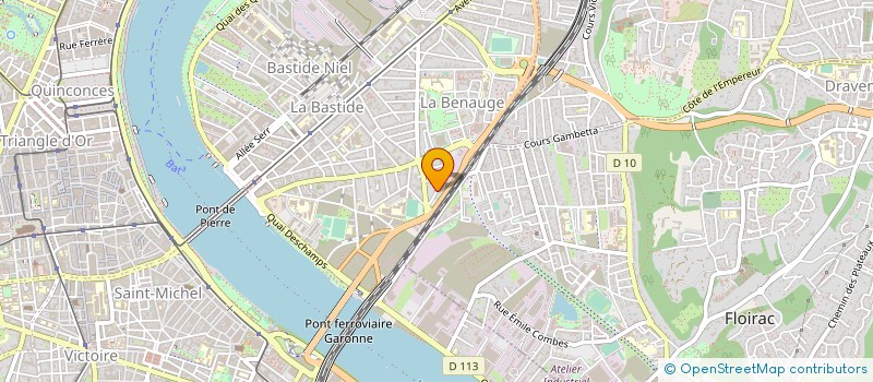 localisation de l'entreprise MONSIEUR BRUNO BONNET à BORDEAUX