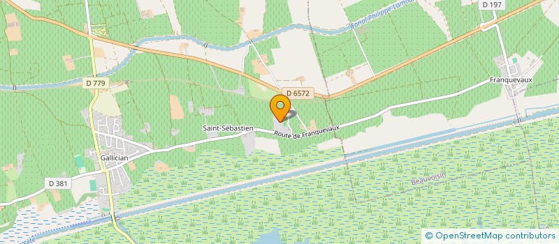 localisation de l'entreprise MONSIEUR BRUNO BONNET à VAUVERT