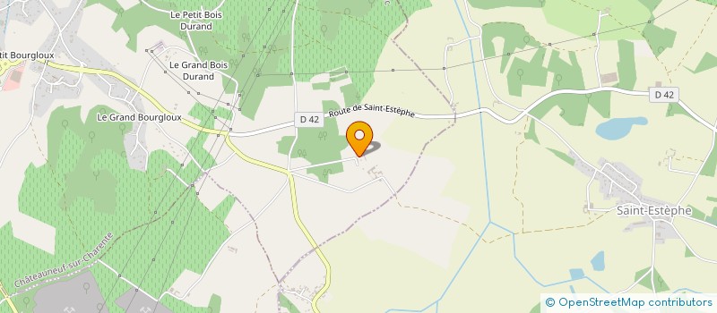 localisation de l'entreprise MONSIEUR BRUNO BONNIN à CHATEAUNEUF-SUR-CHARENTE