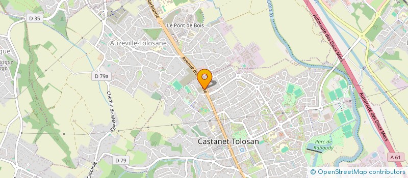 localisation de l'entreprise MONSIEUR BRUNO BONOTTO à CASTANET-TOLOSAN