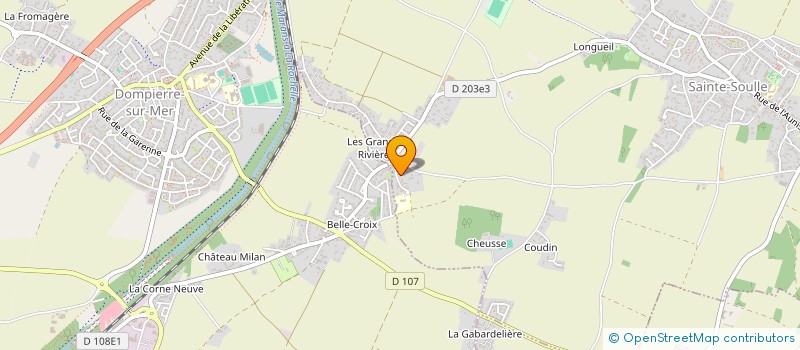 localisation de l'entreprise MONSIEUR BRUNO BORDENAVE  SAINTE-SOULLE