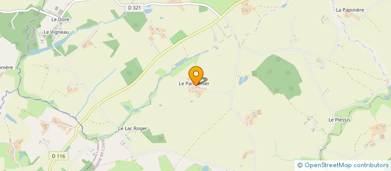 localisation de l'entreprise MONSIEUR BRUNO BORE  BEAUPREAU-EN-MAUGES