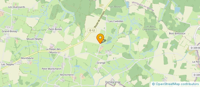 localisation de l'entreprise MONSIEUR BRUNO BORGIS  ROMENAY