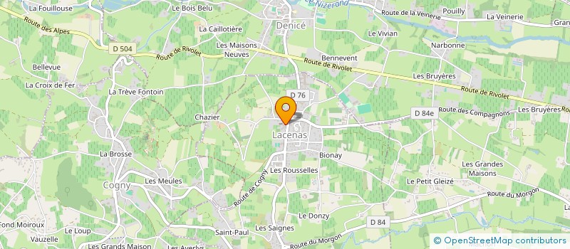 localisation de l'entreprise MONSIEUR BRUNO BORJA à PORTE-DES-PIERRES-DOREES