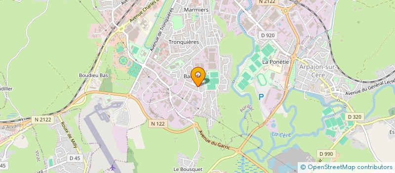 localisation de l'entreprise MONSIEUR BRUNO BOS à AURILLAC