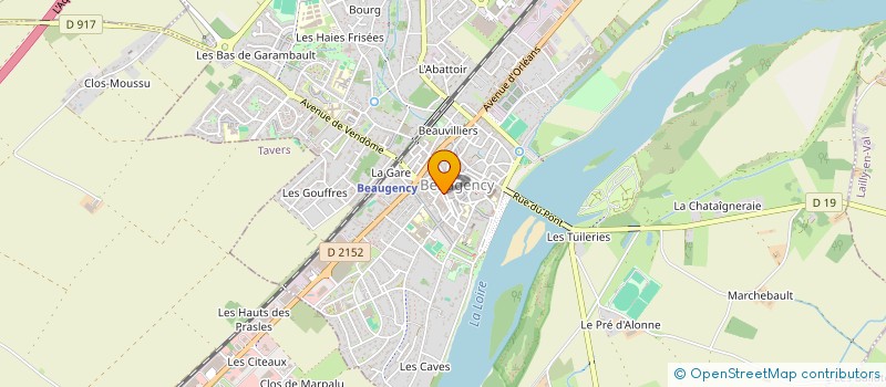 localisation de l'entreprise MONSIEUR BRUNO BOSCHIERO à BEAUGENCY