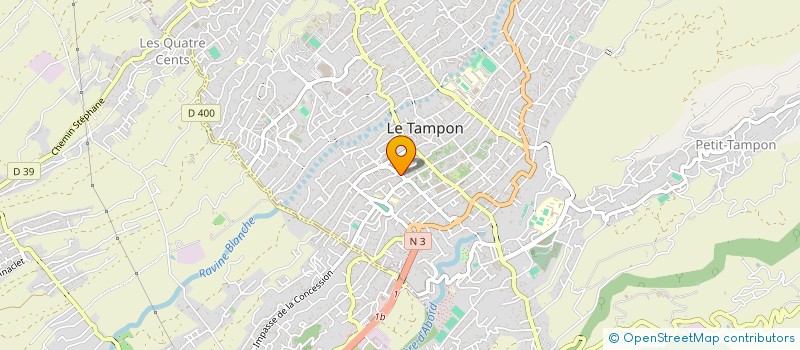 localisation de l'entreprise MONSIEUR BRUNO BOUCHER à LE TAMPON