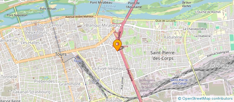 localisation de l'entreprise MONSIEUR BRUNO BOUCHER  TOURS