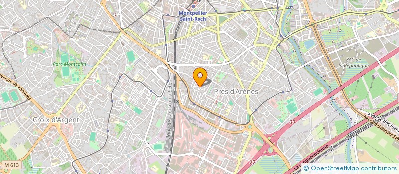 localisation de l'entreprise MONSIEUR BRUNO BOUCHER à MONTPELLIER