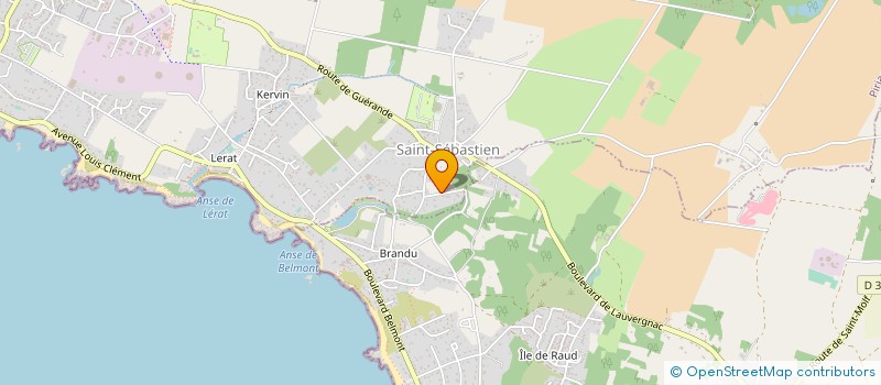 localisation de l'entreprise MONSIEUR BRUNO BOUGRO à LA TURBALLE