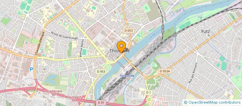 localisation de l'entreprise MONSIEUR BRUNO BOULANGER  THIONVILLE