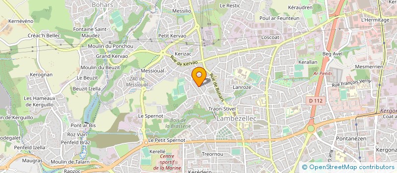 localisation de l'entreprise MONSIEUR BRUNO BOULEUX à BREST
