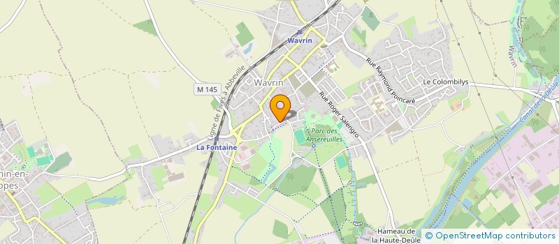 localisation de l'entreprise MONSIEUR BRUNO BOUQUILLON  WAVRIN