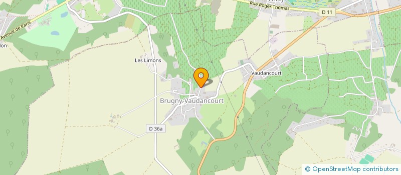 localisation de l'entreprise MONSIEUR BRUNO BOURDELAT  BRUGNY-VAUDANCOURT