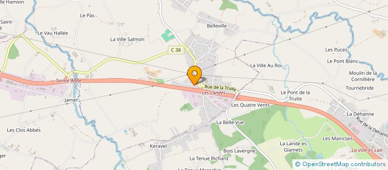 localisation de l'entreprise MONSIEUR BRUNO BOURDONNAIS  HENANSAL